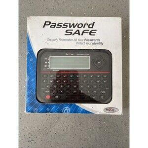 RECZONE PASSWORD SAFE Password Keeper Safe Vault Model #595 tested